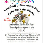 concours belote feyt